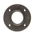 B & K FLOOR FLANGE BLACK1-1/4"" 521-606BG